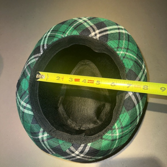 Green Plaid Fedora Hat perfect for St.Patty’s Day! ☘️ - Picture 11 of 17